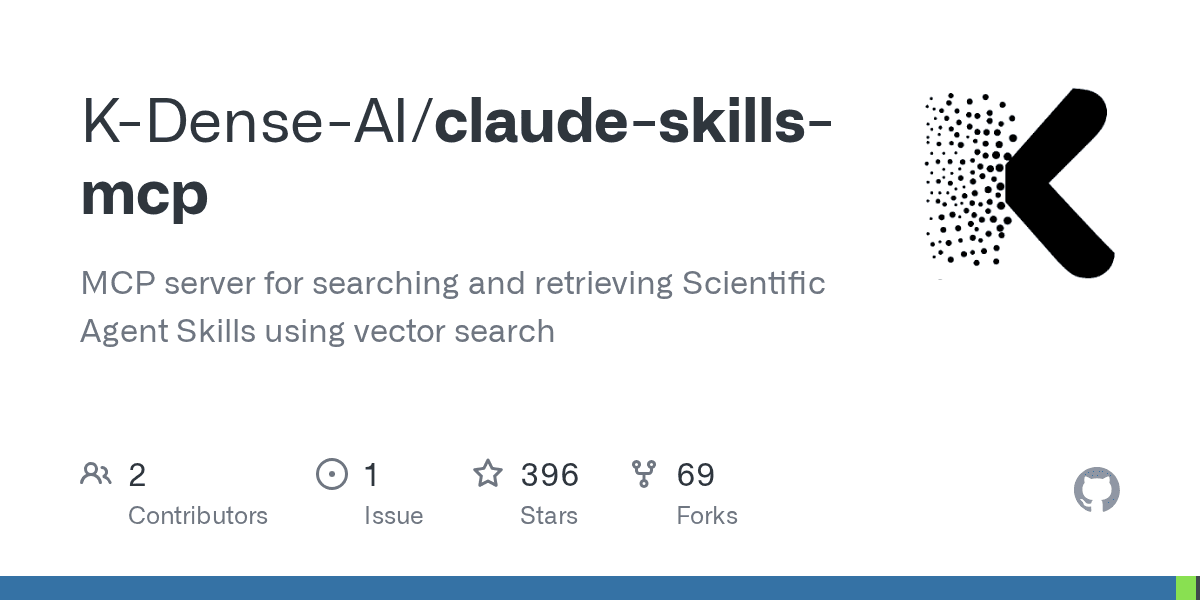 k-dense-ai/claude-skills-mcp