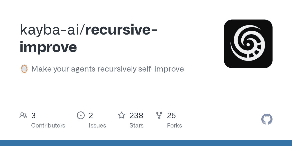kayba-ai/recursive-improve