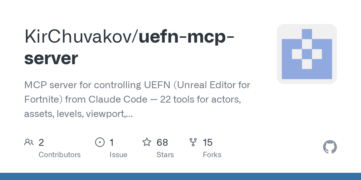 kirchuvakov/uefn-mcp-server