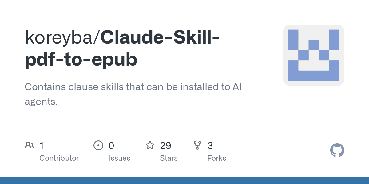 koreyba/claude-skill-pdf-to-epub