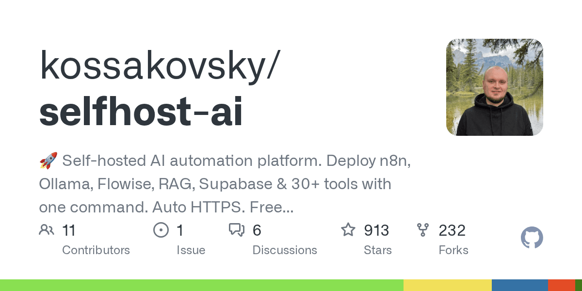 kossakovsky/selfhost-ai
