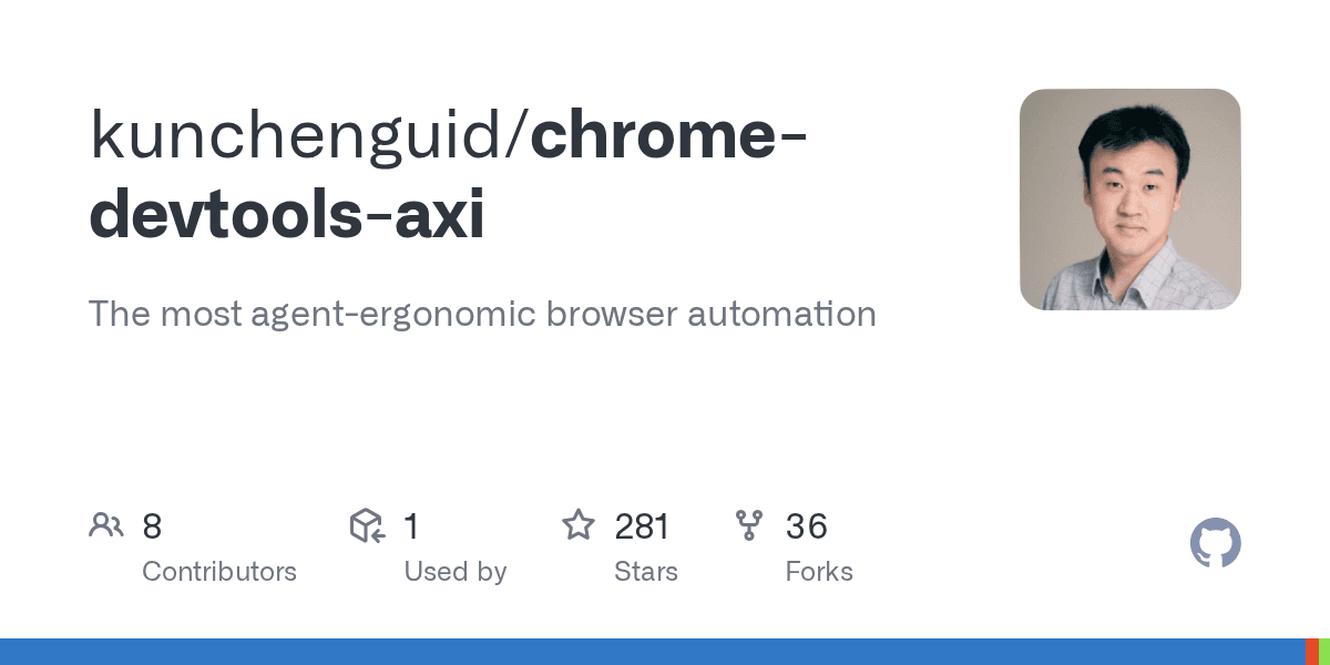 kunchenguid/chrome-devtools-axi