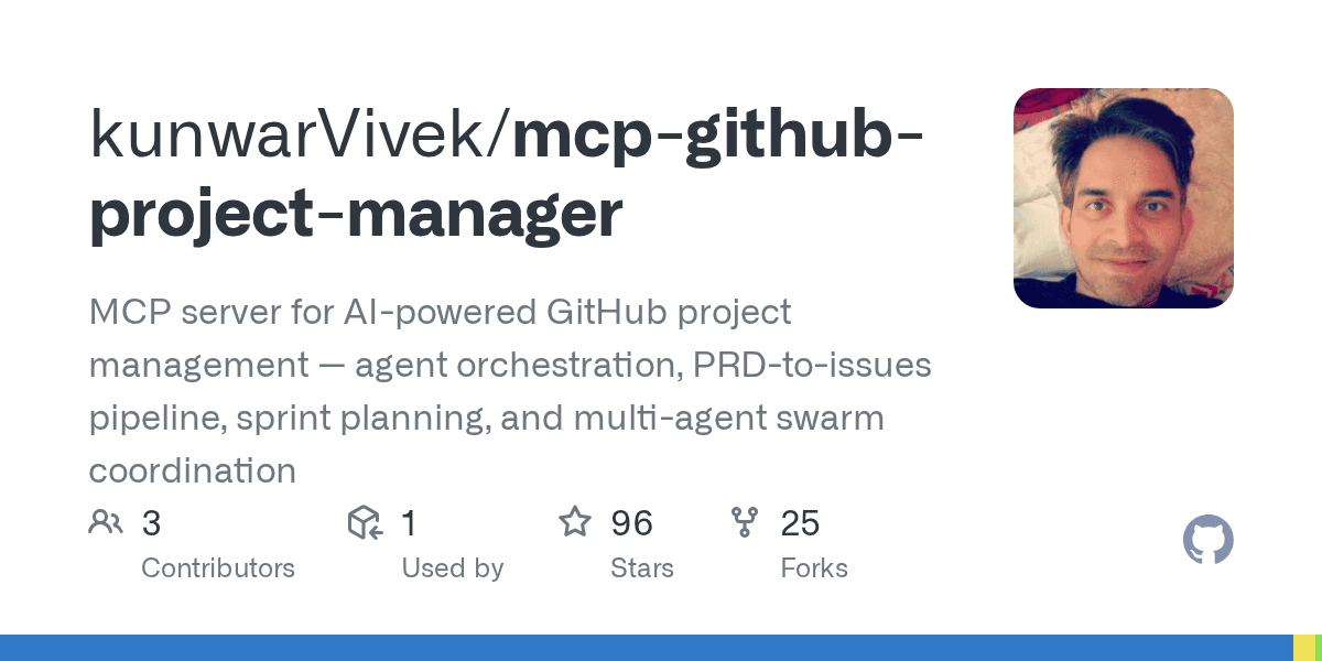 kunwarvivek/mcp-github-project-manager
