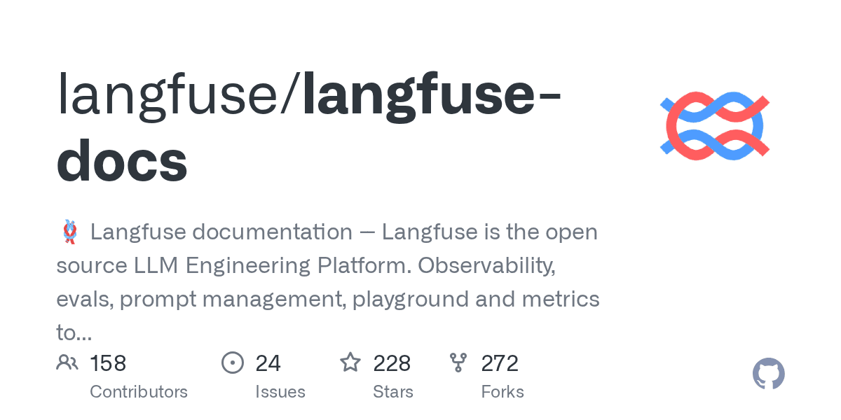 langfuse/langfuse-docs