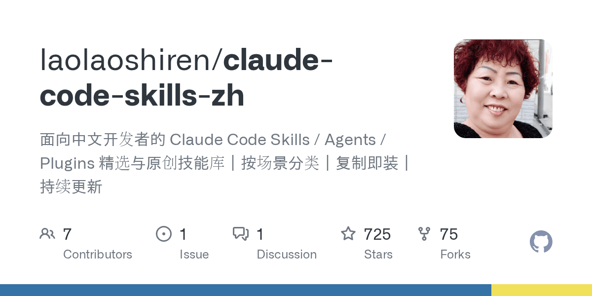 laolaoshiren/claude-code-skills-zh