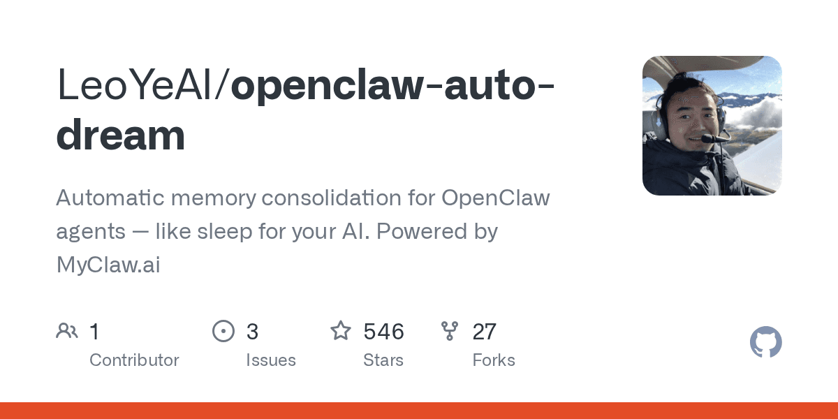 leoyeai/openclaw-auto-dream