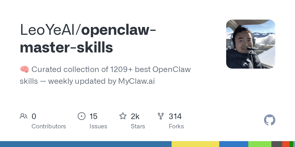 leoyeai/openclaw-master-skills