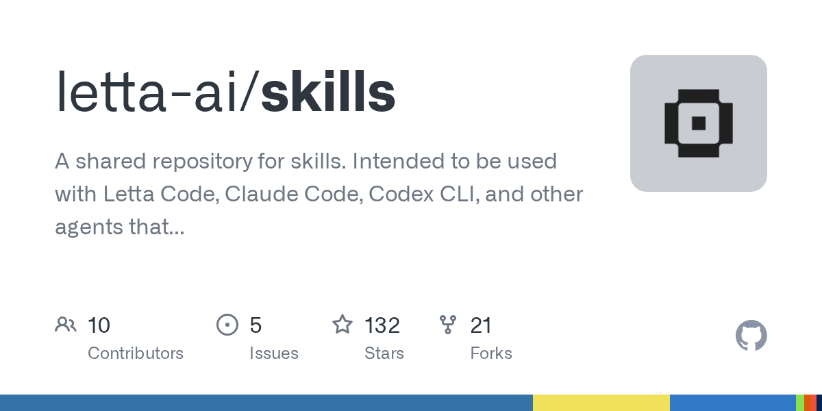 letta-ai/skills