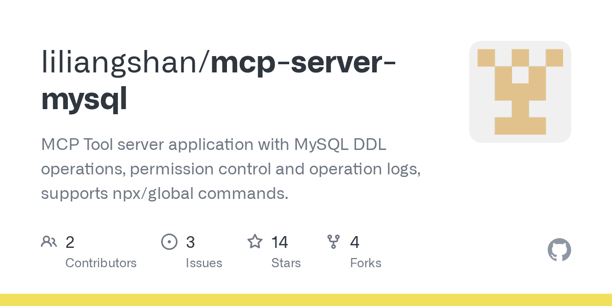 liliangshan/mcp-server-mysql