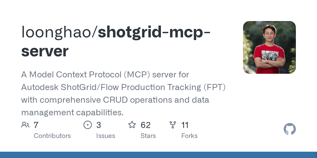 loonghao/shotgrid-mcp-server