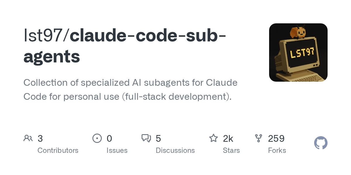 lst97/claude-code-sub-agents