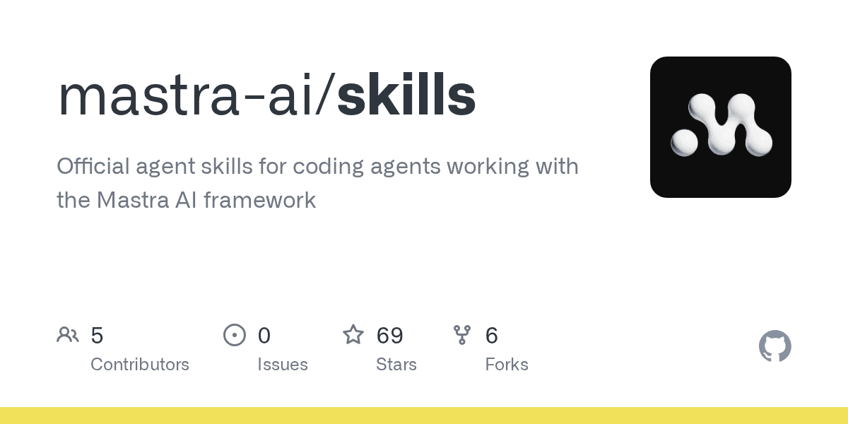 mastra-ai/skills