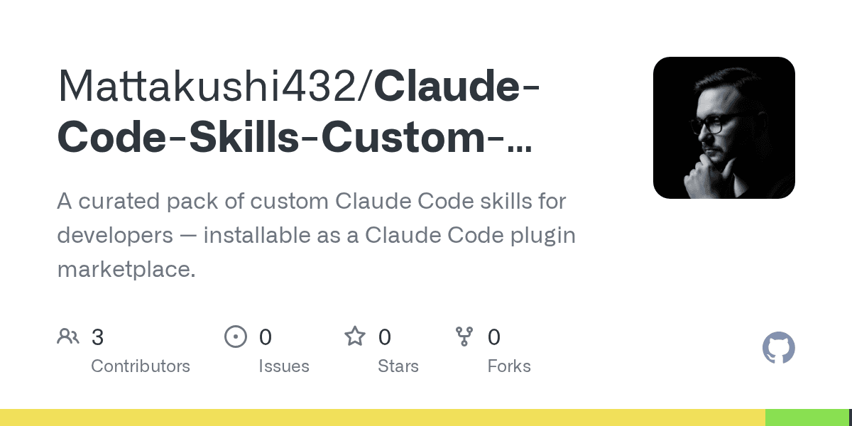 mattakushi432/claude-code-skills-custom-devtools-pack