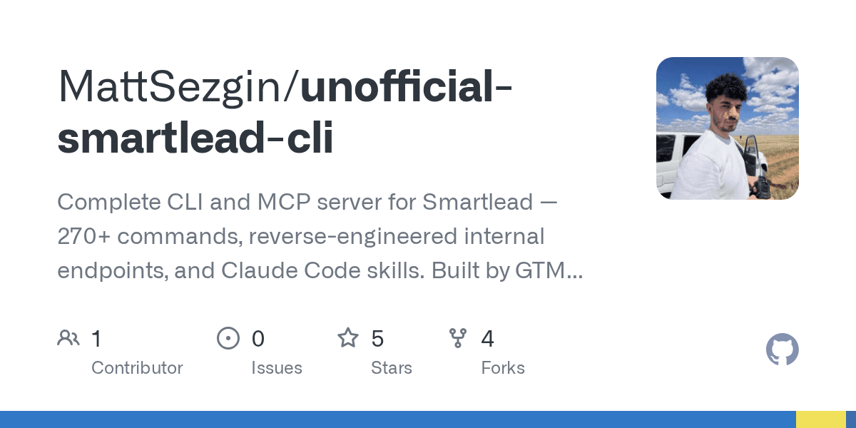 mattsezgin/unofficial-smartlead-cli