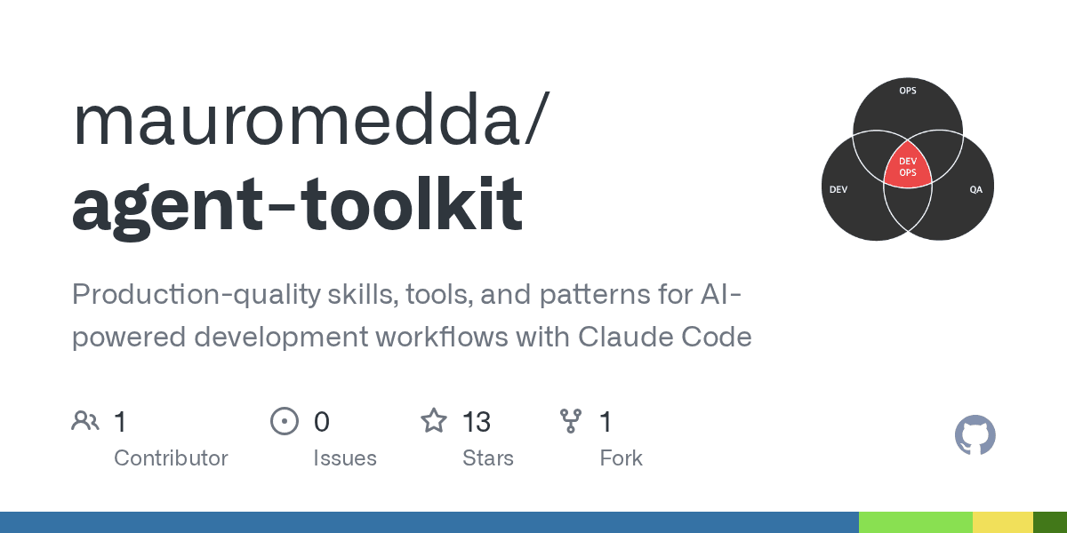 mauromedda/agent-toolkit