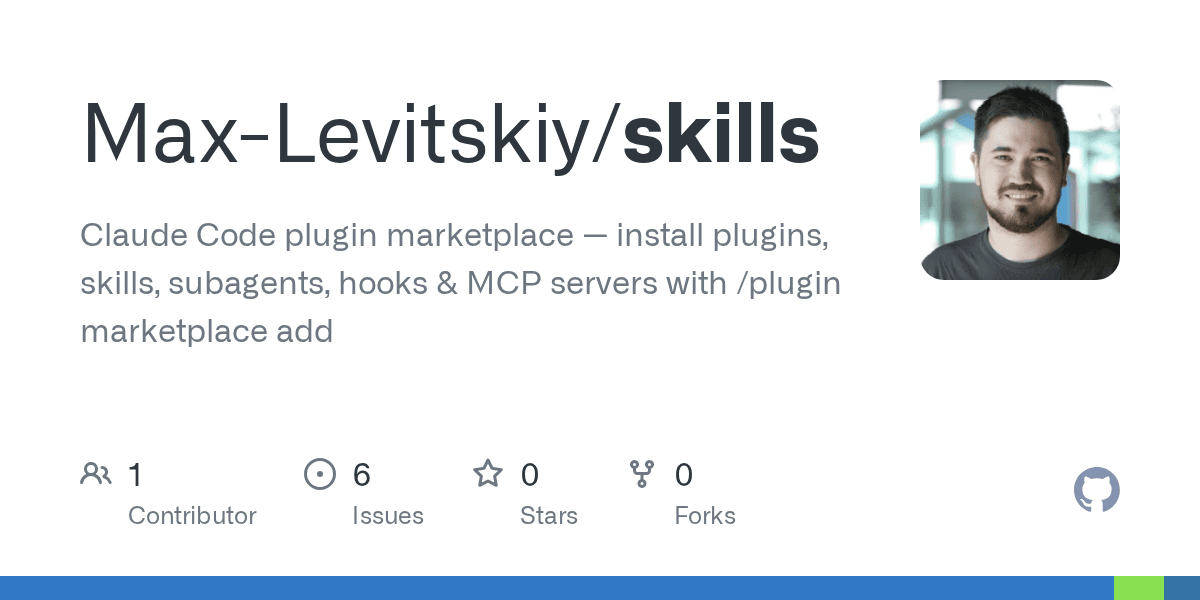 max-levitskiy/claude-code-marketplace