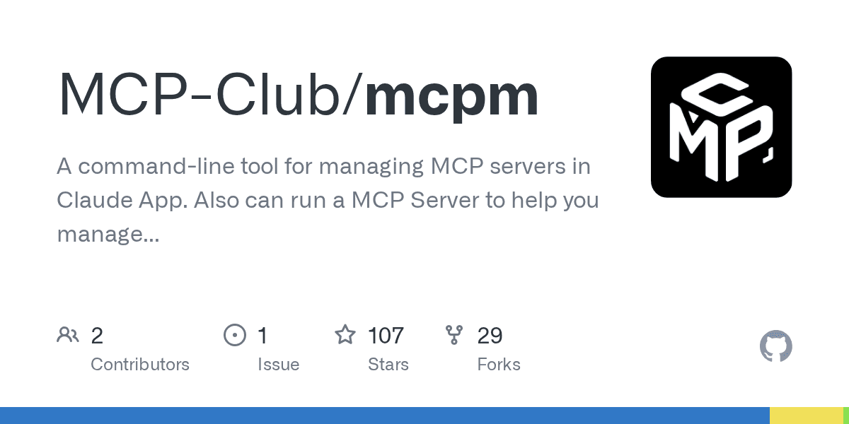 mcp-club/mcpm
