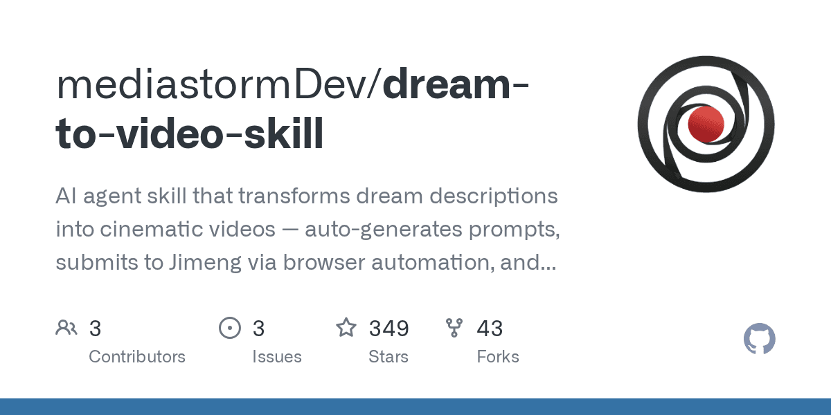 mediastormdev/dream-to-video-skill