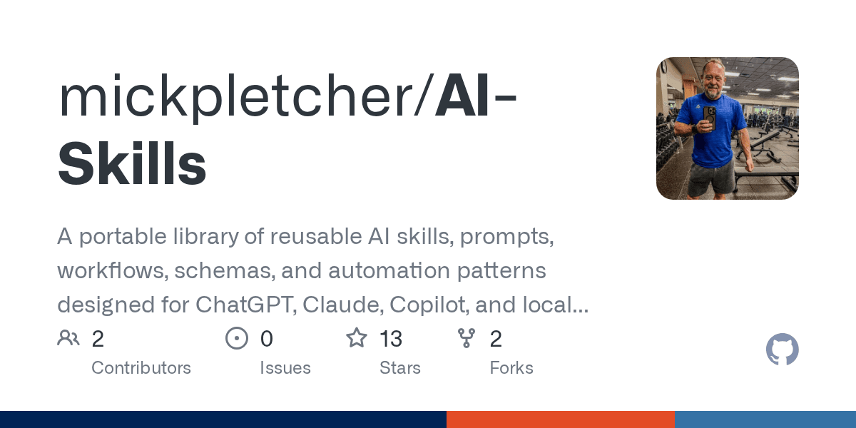 mickpletcher/ai-skills