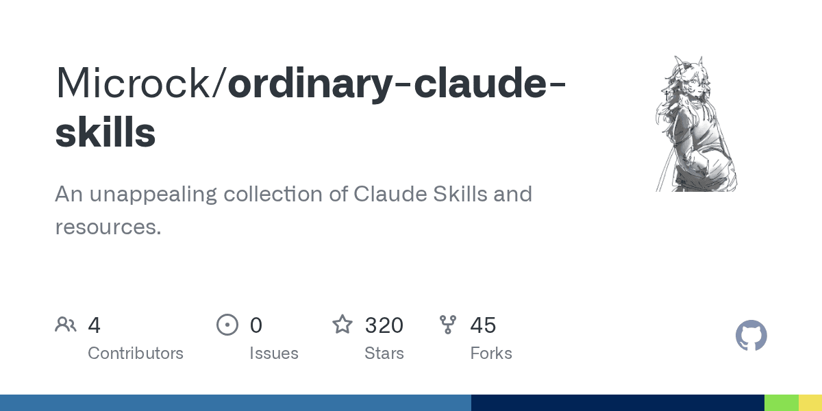 microck/ordinary-claude-skills