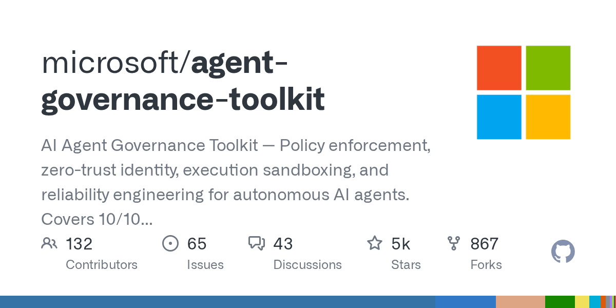 microsoft/agent-governance-toolkit