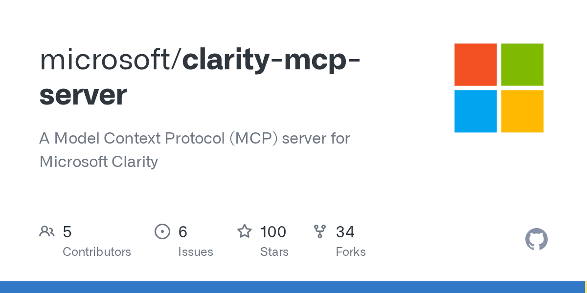 microsoft/clarity-mcp-server