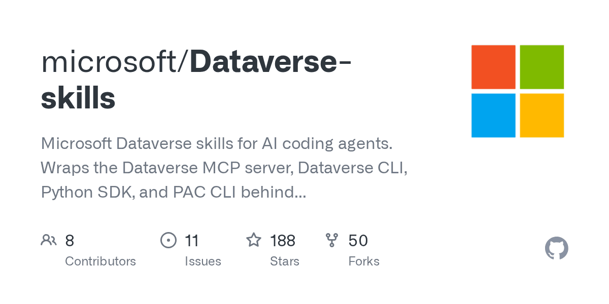 microsoft/dataverse-skills