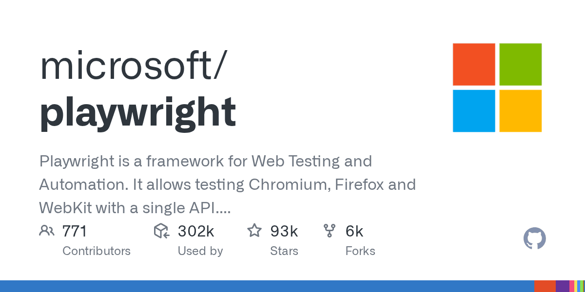 microsoft/playwright