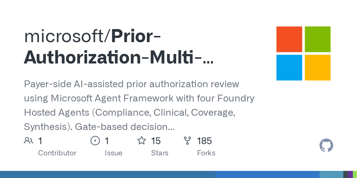 microsoft/prior-authorization-multi-agent-solution-accelerator