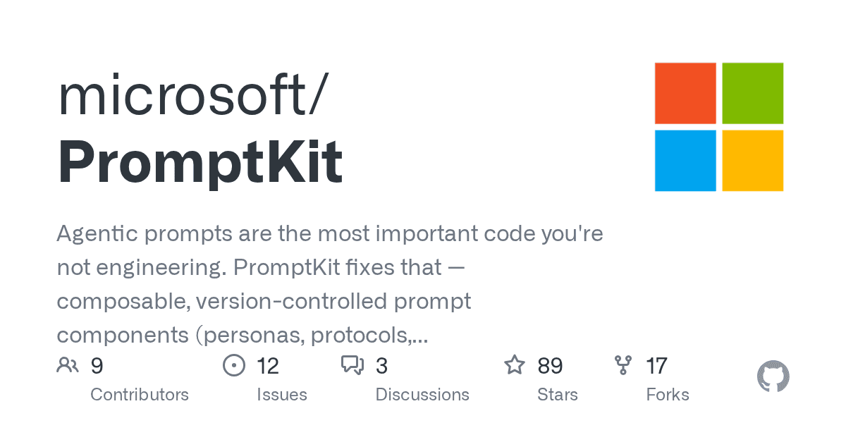 microsoft/promptkit