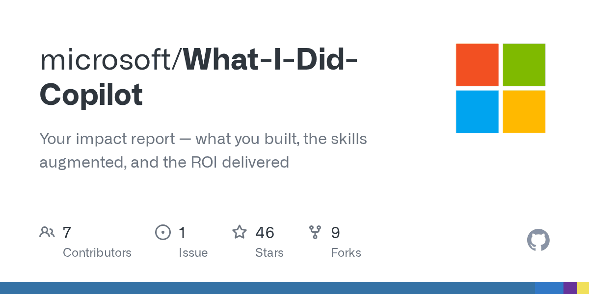 microsoft/what-i-did-copilot