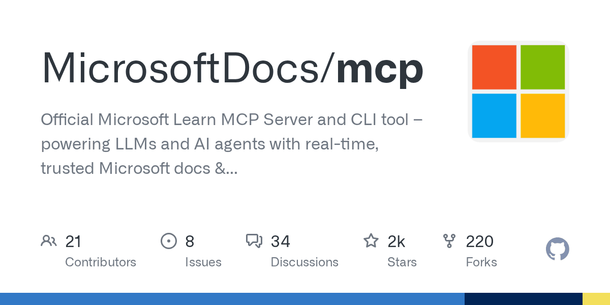 microsoftdocs/mcp