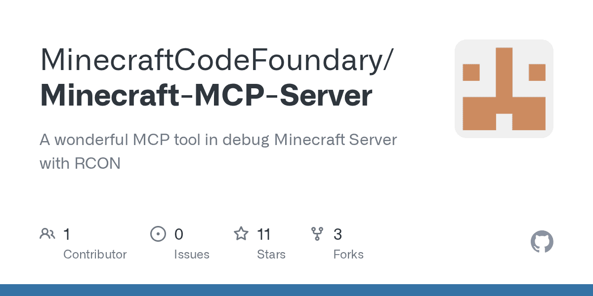 minecraftcodefoundary/minecraft-mcp-server