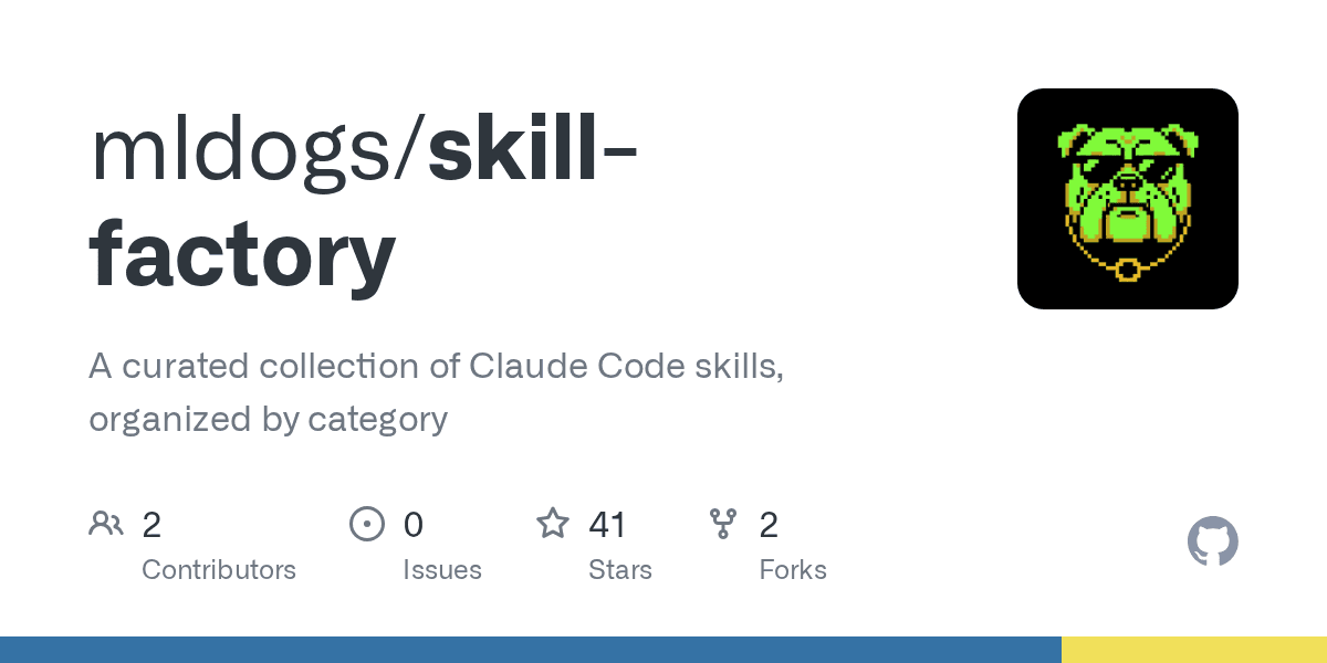mldogs/skill-factory