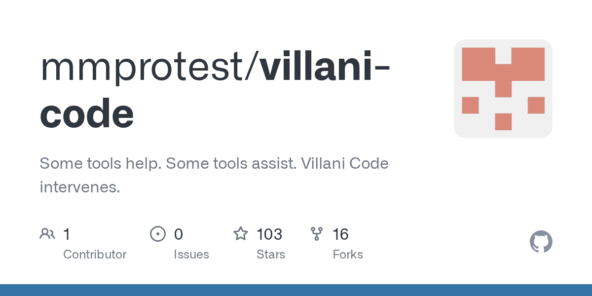 mmprotest/villani-code