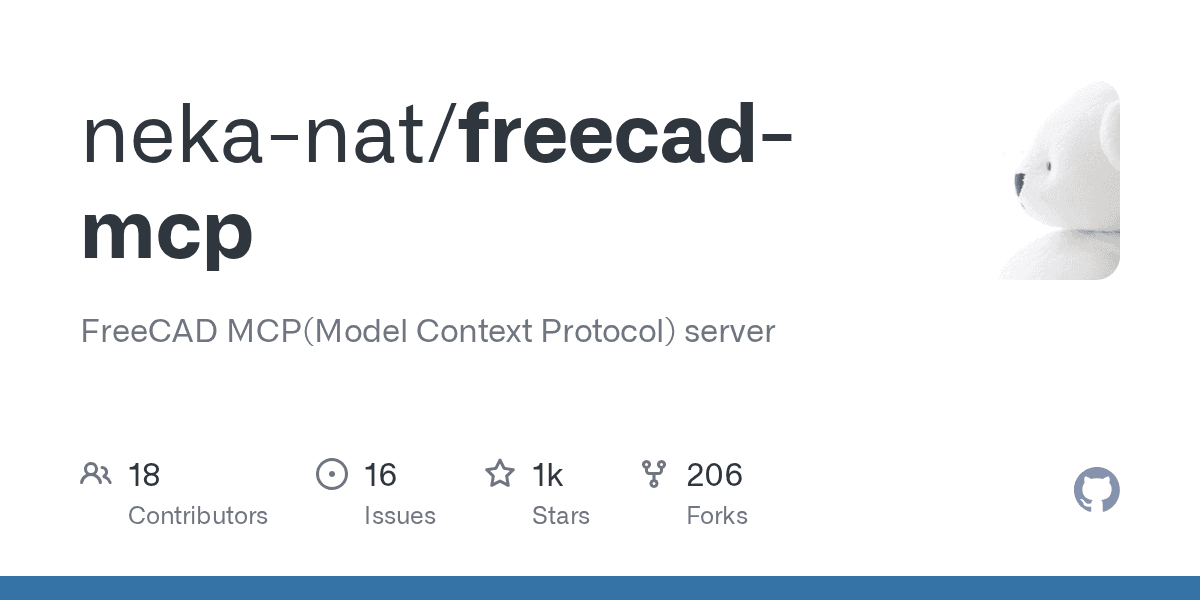 neka-nat/freecad-mcp
