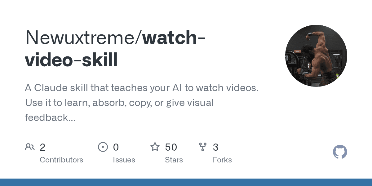newuxtreme/watch-video-skill