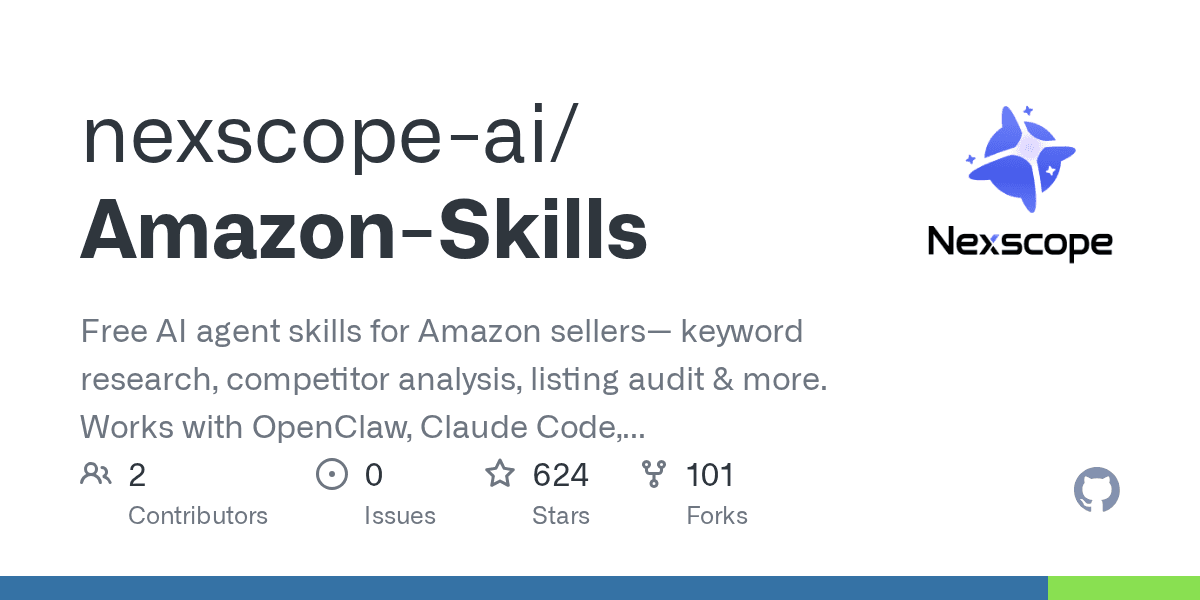 nexscope-ai/amazon-skills
