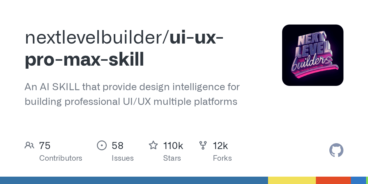 nextlevelbuilder/ui-ux-pro-max-skill