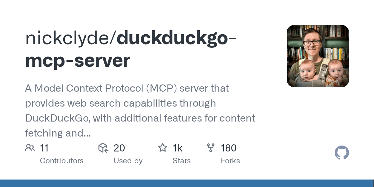 nickclyde/duckduckgo-mcp-server