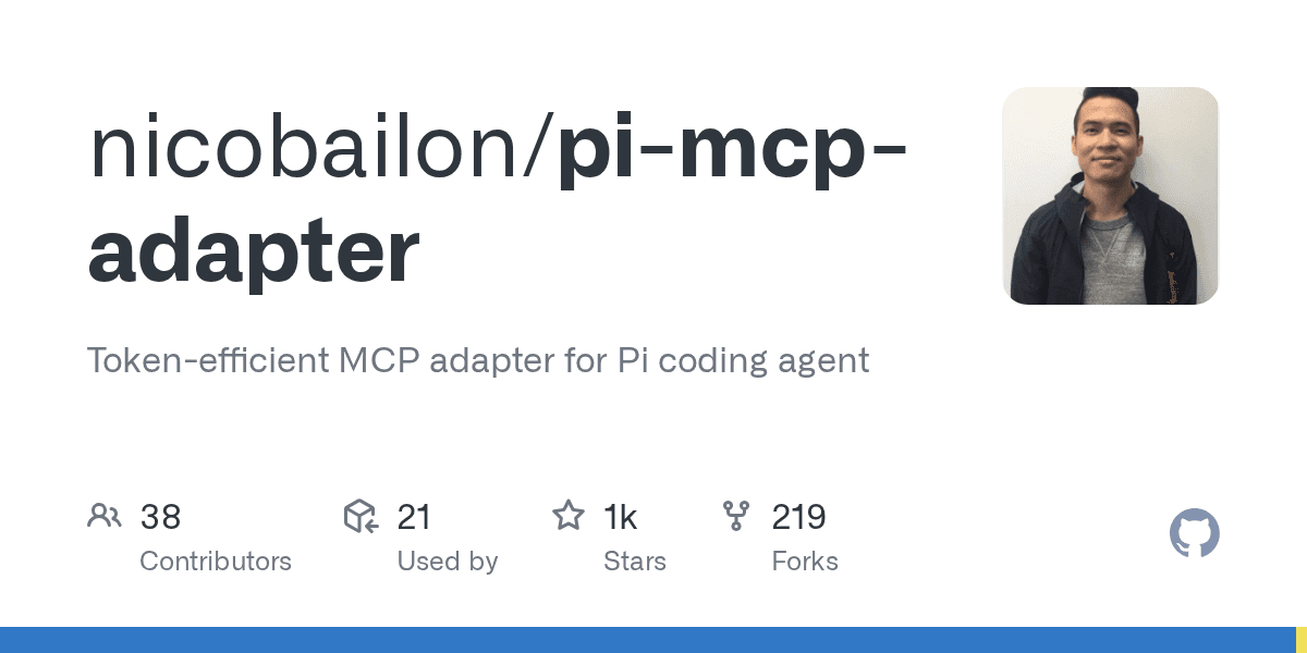 nicobailon/pi-mcp-adapter