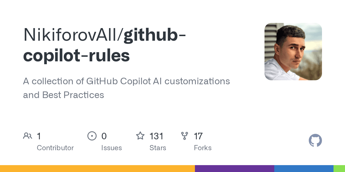 nikiforovall/github-copilot-rules