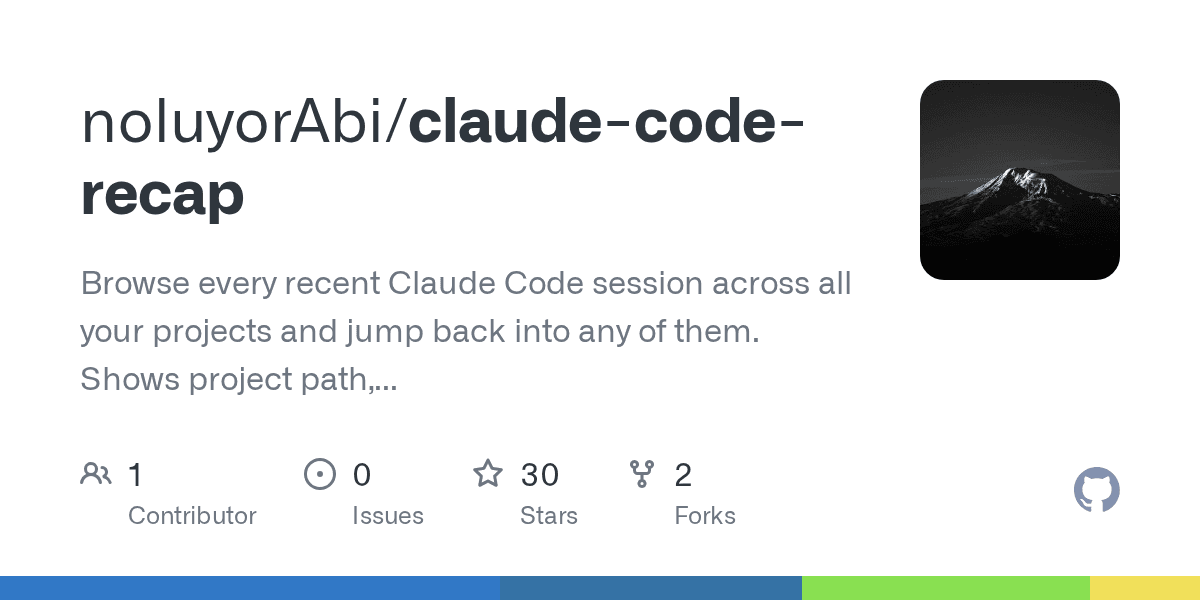 noluyorabi/claude-code-recap