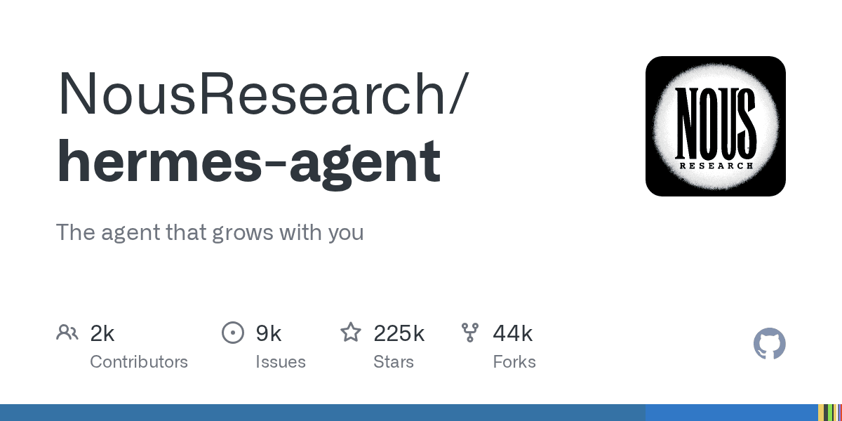 nousresearch/hermes-agent