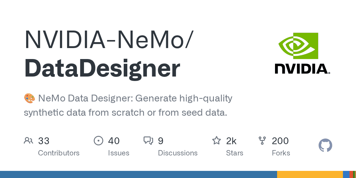 nvidia-nemo/datadesigner