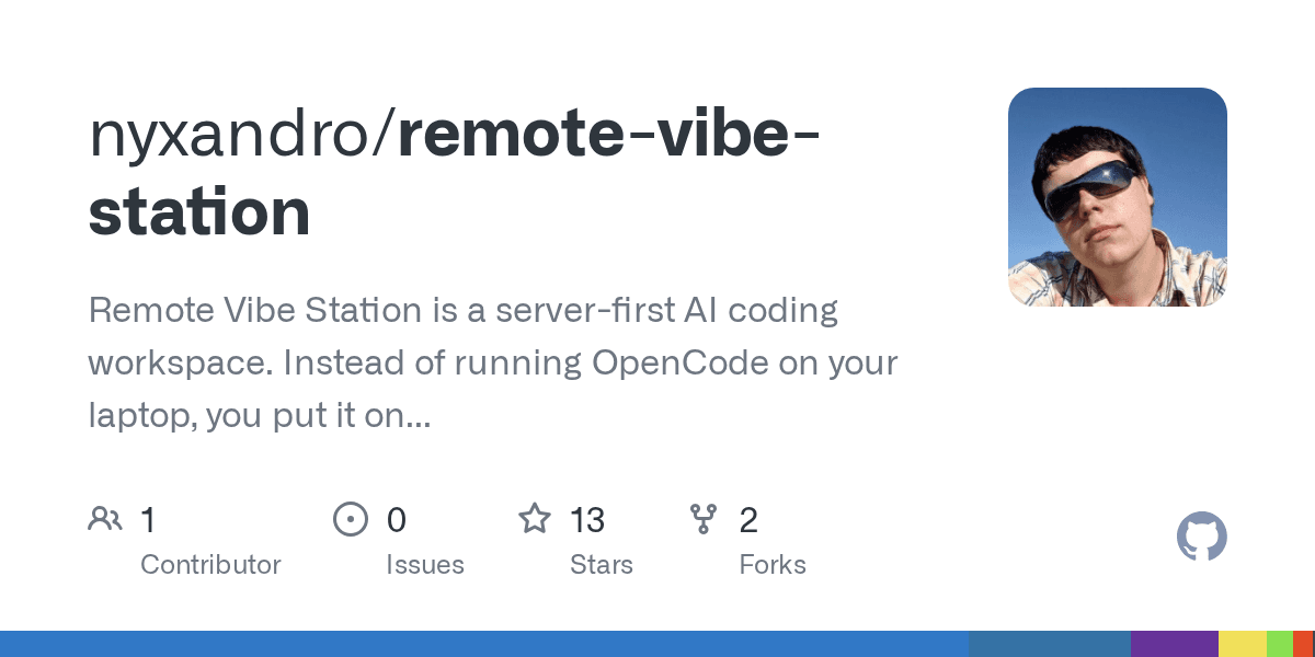nyxandro/remote-vibe-station