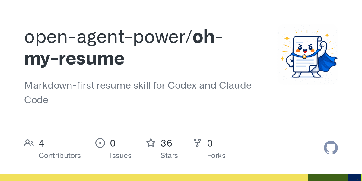 open-agent-power/oh-my-resume