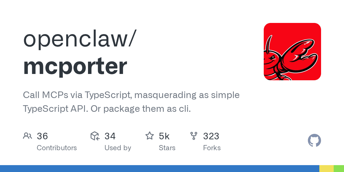 openclaw/mcporter