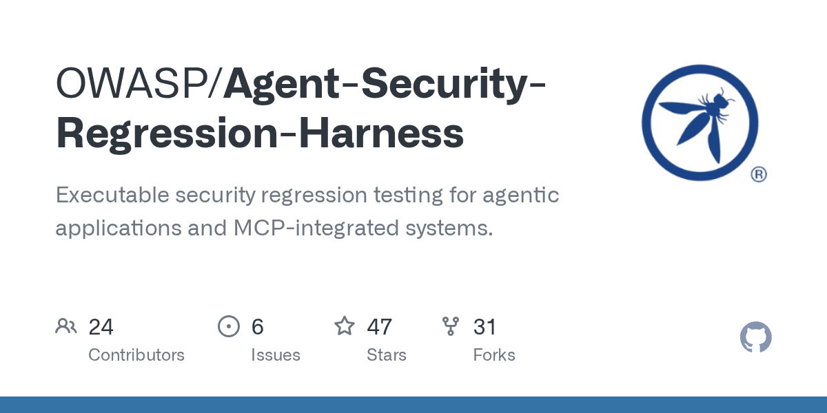 owasp/agent-security-regression-harness