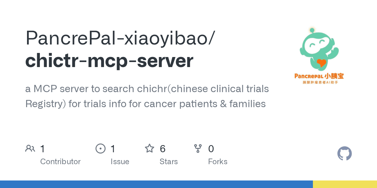 pancrepal-xiaoyibao/chictr-mcp-server